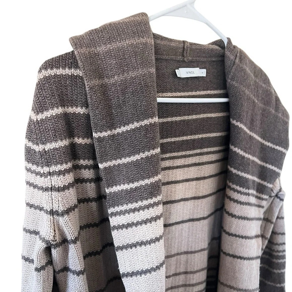 Vince Wool & Yak Open Front Cardigan - Picture 7 of 8